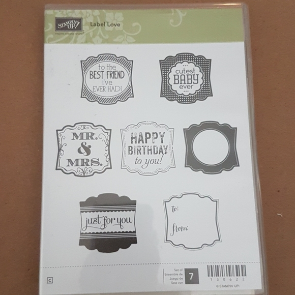 Stampin Up! Label Love